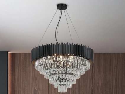 CARLOS krištáľový závesný luster - N2303