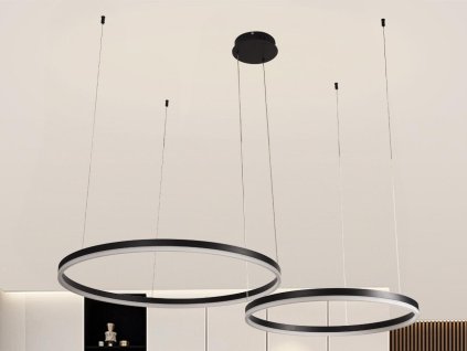 LED závesná lampa s diaľkovým ovládačom 70W - J4381/B