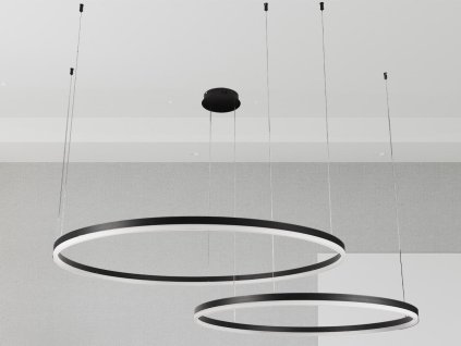 LED visiace svietidlo + diaľkový ovládač 128W - J4383/B