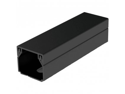 2215 lista lhd 20x20 fd 20x20mm 2m pvc cierna