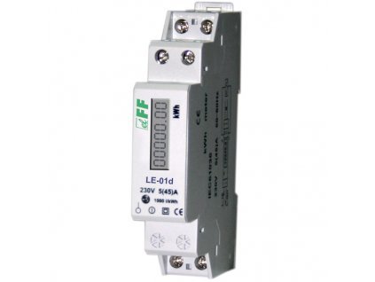 4141 digitalny jednofazovy elektromer le 01d 45a 230vac 1m priamy s certifikaciou mid