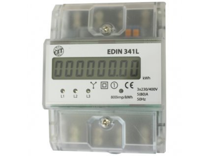 4582 digitalny trojfazovy elektromer le 02 80a 341l
