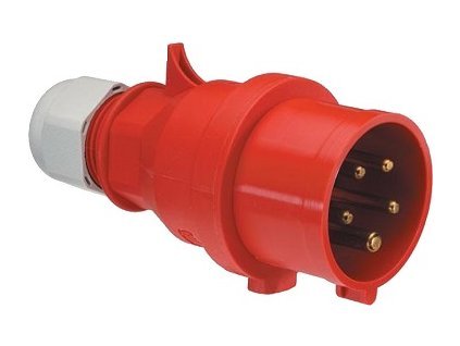 6316 vidlica 2136 400v 16a 5 ip44 bezskrutkova