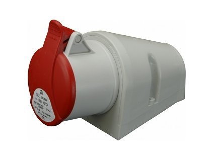 6478 zasuvka nastenna izb3253 400v 32a 5 ip44 bezskrutkova