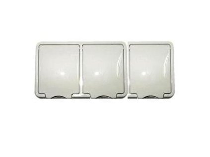 6529 scame trojzasuvka ip44 biela