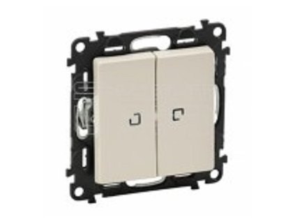 6853 legrand valena life vypinac c 5b s podsvietenim bezovy