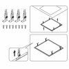 Montážne klipy pre LED panel 40W (PL121, PL121H, PL121H/U) - SNR001