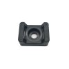 Káblové sedlo na viazaciu pásku max 4,8mm čierna 100ks - TMS01/BK