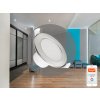 LED podhľadové svietidlo WIFI 7W / IP44 / 3000K - 6500K / SI - LDL163/SW