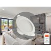 LED podhľadové svietidlo WIFI 10W / IP44 / 3000K - 6500K / WH - LDL164W