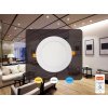 LED vsadený panel s WIFI a BLUETOOTH 12W / 3000K - 6500K / WH - LPL133W