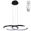 LED závesné svietidlo na lanku + diaľkový ovládač 50W - J4300/B