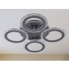 LED stropná lampa + diaľkový ovládač 55W - J3328/S