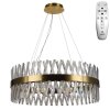 LED krištáľový luster+ diaľkový ovládač 110W - J6309/C