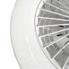 LED stropné svietidlo + stropný ventilátor STAR + diaľkový ovládač 48W - LCL6340