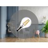 LED žiarovka /filament 4W - G45 / E14 / 4000K - ZLF822