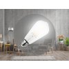 LED žiarovka / filament 12W - ST64 / E27 / 4000K - ZLF925