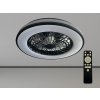 LED stropné svietidlo OPAL + stropný ventilátor + diaľkový ovládač 48W - LCL6346