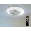 LED stropné svietidlo + stropný ventilátor STAR + diaľkový ovládač 72W - LCL6350