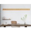 Drevený luster na lanku z masívneho dreva LED 22W / 1200 - WRL0121