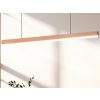 Drevený luster na lanku z masívneho dreva LED 22W / 1200 - WRL0421