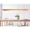Drevený luster na lanku z masívneho dreva LED 22W / 1200 - WRL0821