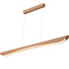 Drevený luster na lanku z masívneho dreva LED 26W / 1500 - WRL0822