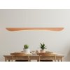 Drevený luster na lanku z masívneho dreva LED 26W / 1500 - WRL0822
