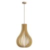 Závesný luster z masívneho dreva E27 / 380 - WRE082