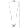 LED dekoratívna žiarovka / filament SHAPE 5W BLUE - T110 / E27 / 1800K - ZSF110