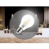 LED žiarovka / filament 5W CLEAR - A60 / E27 / 4000K - ZLF521A