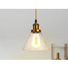 Závesné sklenené svietidlo 1 x E27 - ME0506H