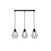 Závesné kovové svietidlo 3 x E27 - ME0012-3