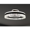 LED luxusné stropné krištáľové svietidlo s diaľkovým ovládačom 85W - TA1306/B
