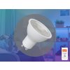 LED žiarovka WIFI 4,5W - GU10 / CCT + RGB - ZLS135WA