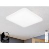 LED stropná lampa OPAL + DO + OVLÁDANIE HLASOM 48W - LC902S/SV