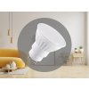 LED žiarovka 9,5W - GU10 / SMD / 4000K - ZLS1129