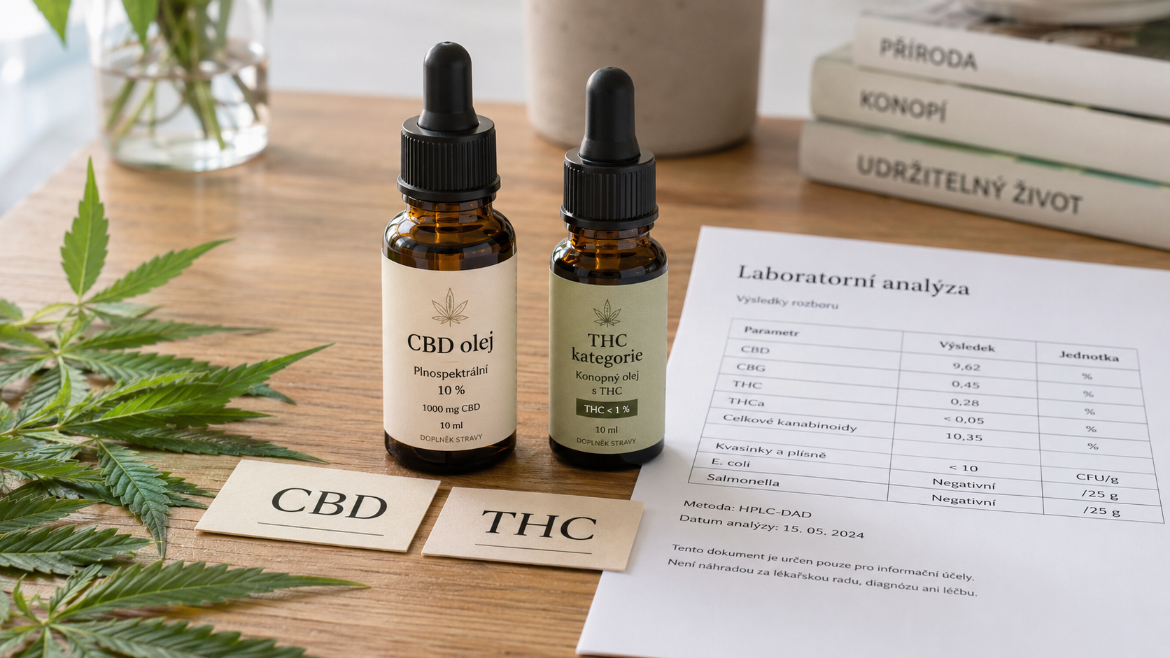 Co je THC a jak se liší od CBD