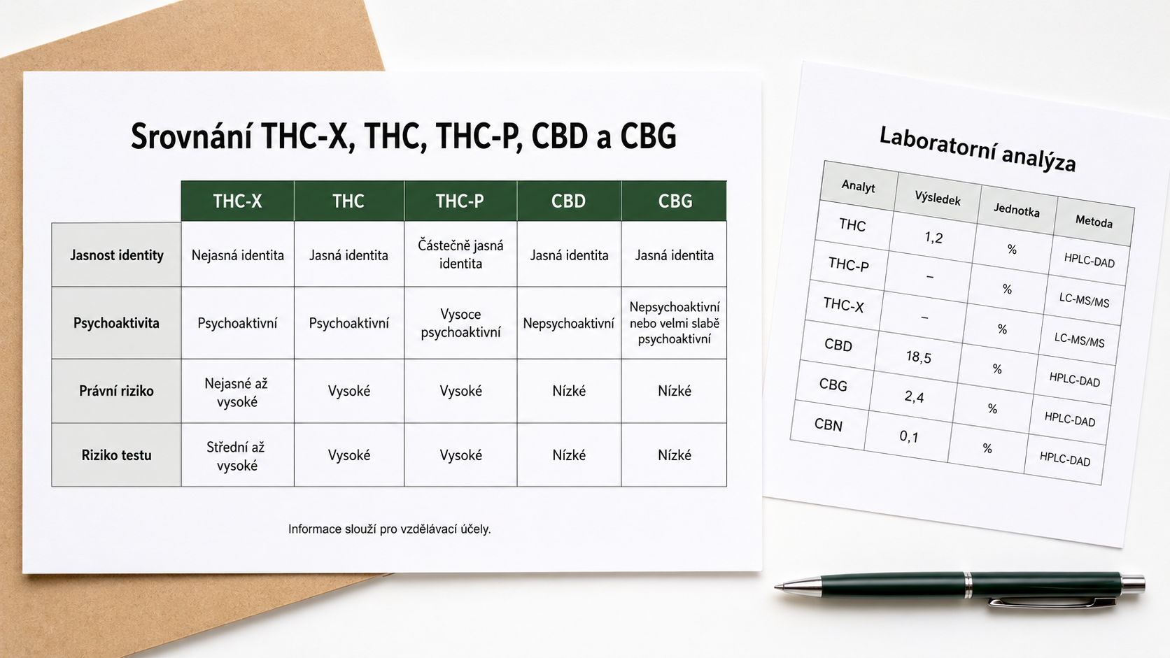 THC-X – co to je, účinky a legální status v ČR