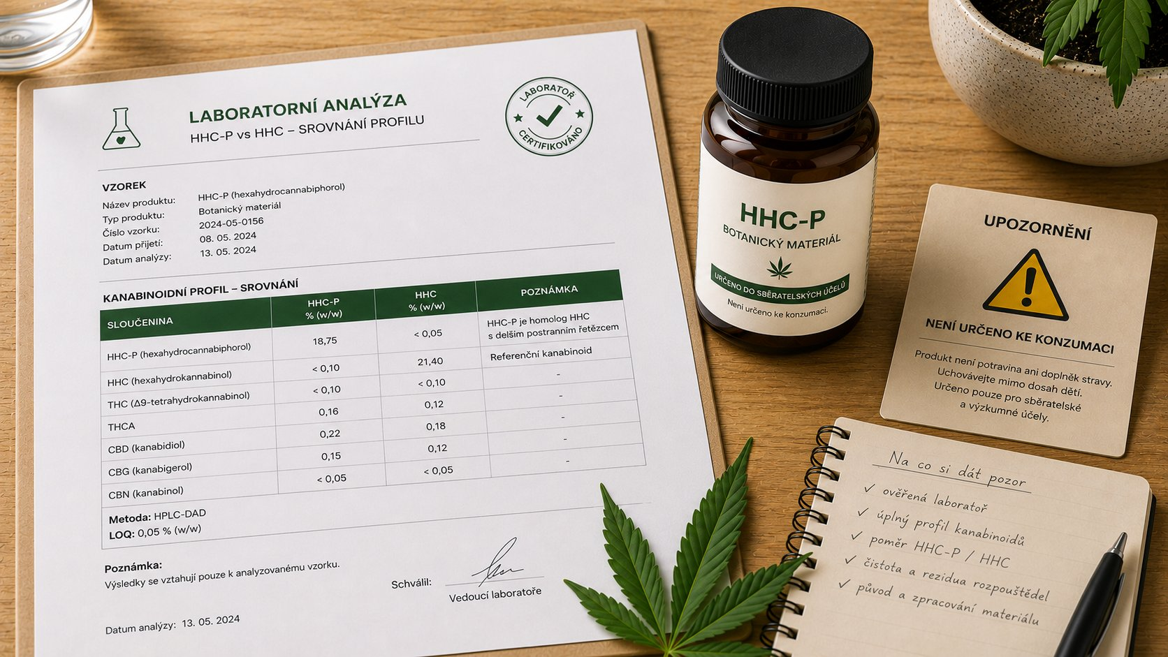HHC-P – silnější HHC? Co víme o účincích, rizicích a legalitě