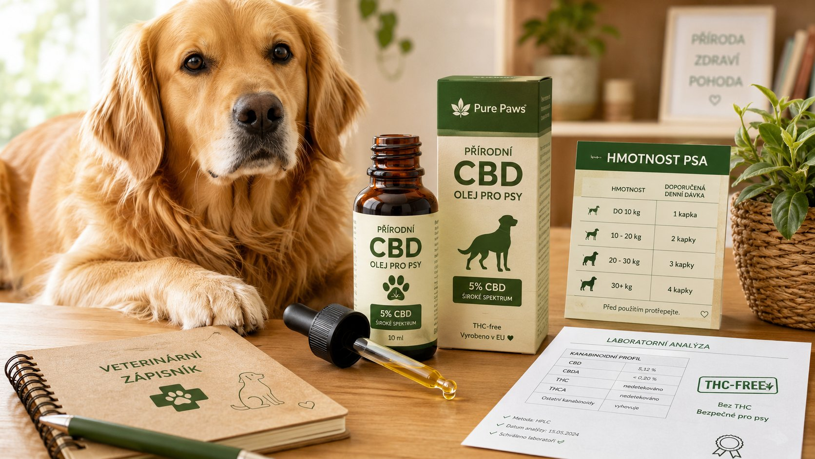 CBD pro psy – průvodce dávkováním a bezpečným výběrem