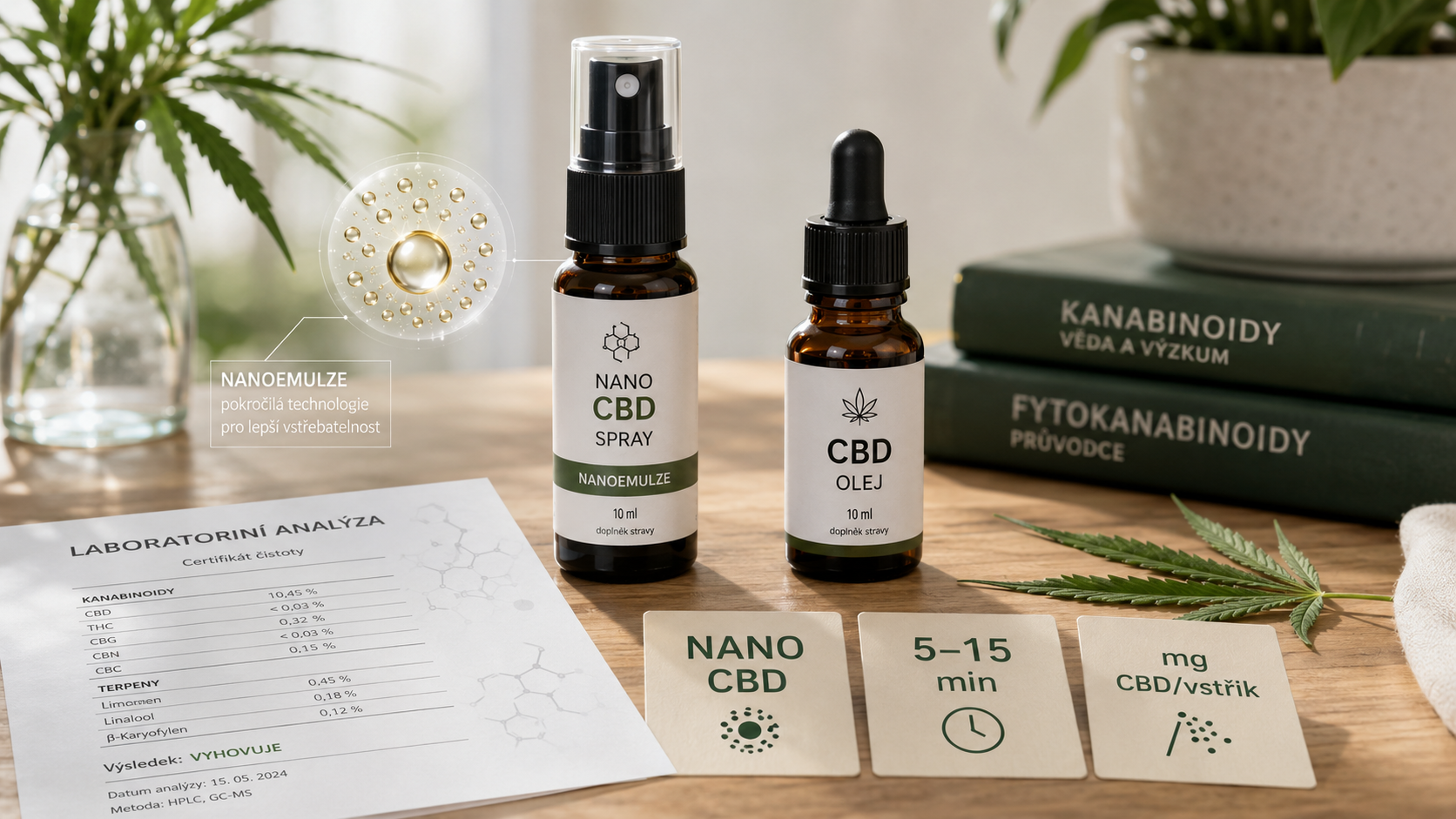 NANO CBD recenze: konsolidace duplicit a audit důkazů