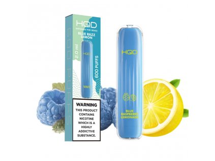 HQD WAVE Blue Razz Lemon 600+