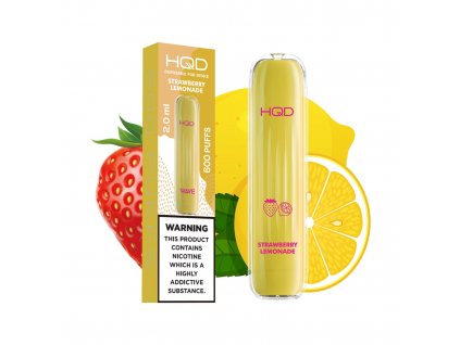 HQD WAVE Strawberry Lemonade 600+