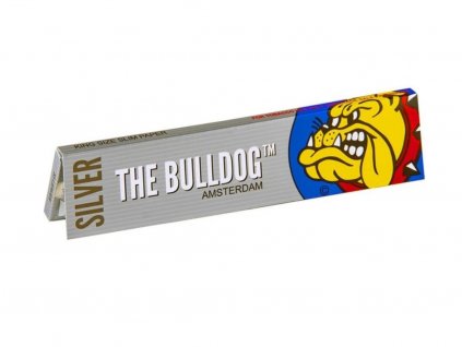 The Bulldog Papírky Silver - King Size Slim
