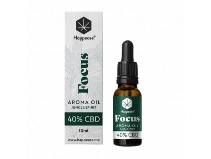 HAPPEASE 40% FOCUS CBD OLEJ 4000mg CBD