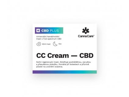 CBD konopná mast (60 ml) CannaCare