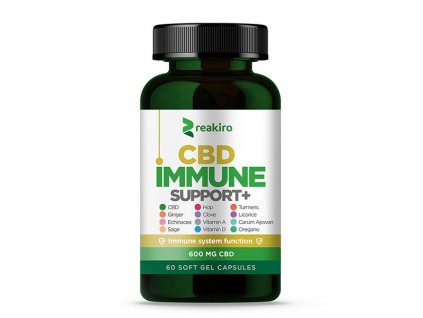 cbd capsules immune support 600 mg 60 pcs