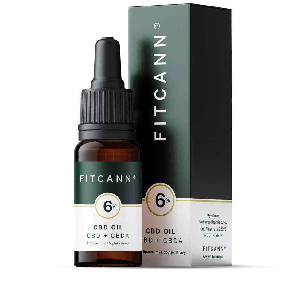 Fitcann CBD olej 6% 10 ml