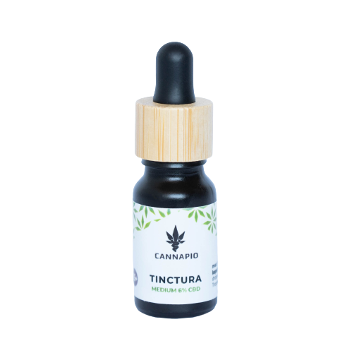 Cannapio CBD Tinctura Focus 6% fullspectrum olej 10 ml